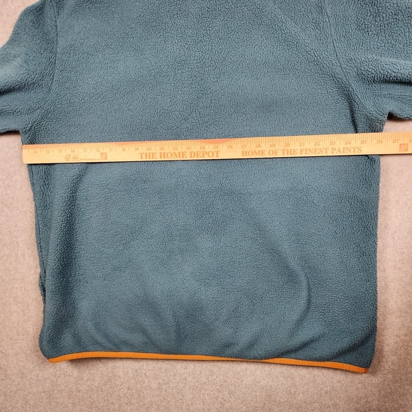 The North Face Dunraven Sherpa Fleece Mens 2XL Blue Full Zip Jacket Coat - Picture 9 of 10